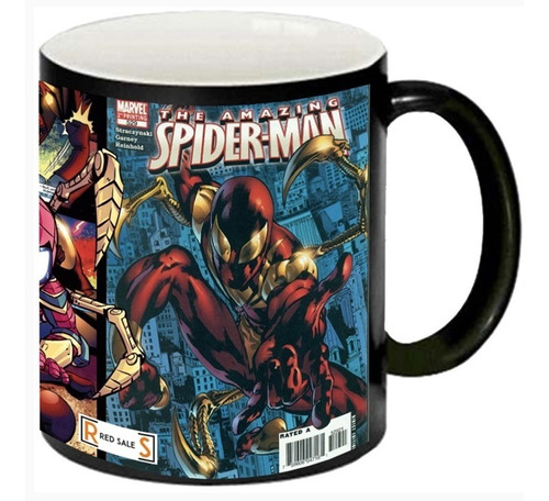 TAZA MAGICA IRON SPIDERMAN - 2