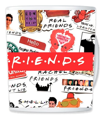 TAZA MAGICA DE FRIENDS - 2