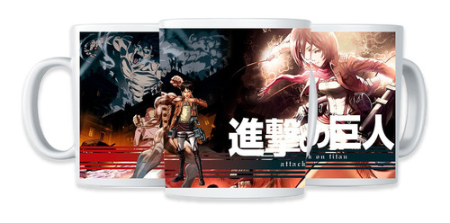 TAZA MAGICA EREN & MIKASA - 4