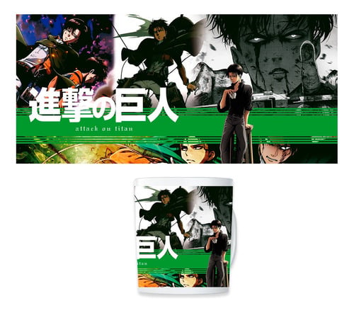 TAZA MAGICA LEVI ACKERMAN - 2