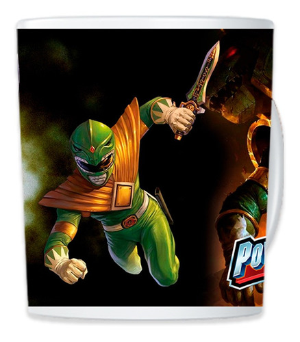 TAZA MAGICA POWER RANGER GREEN - 3