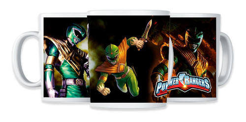 TAZA MAGICA POWER RANGER GREEN - 4