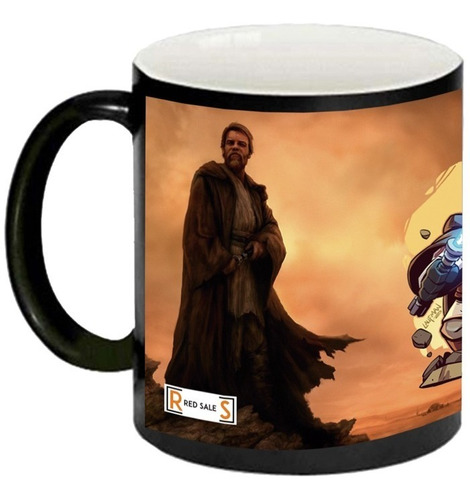 TAZA MÁGICA OBI WAN KENOBI - 3