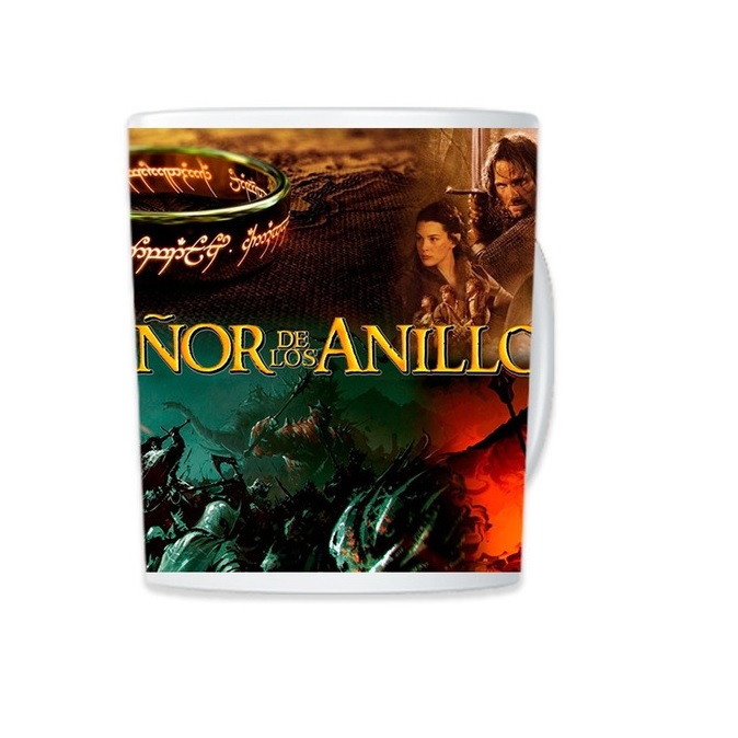 TAZA MÁGICA EL SEÑOR DE LOS ANILLOS - 1