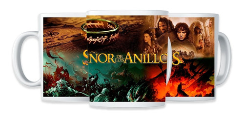 TAZA MÁGICA EL SEÑOR DE LOS ANILLOS - 3