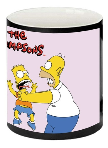 TAZA MÁGICA HOMERO Y BART - 2