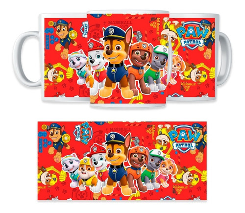 TAZA MÁGICA PAW PATROL - 4