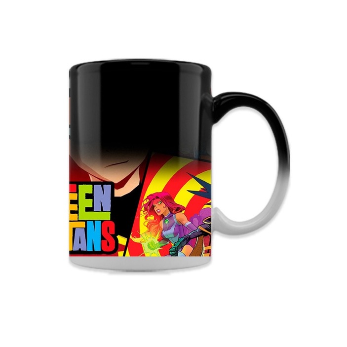 TAZA MÁGICA TEEN TITANS - 1