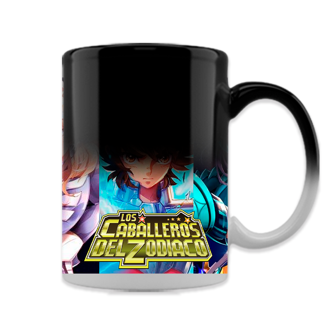 TAZA MÁGICA CABALLEROS DEL ZODIACO DE BRONCE - 2