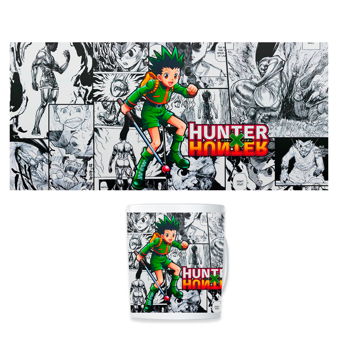 TAZA MÁGICA GON VS NEFERPITOU - HUNTER X HUNTER - 3