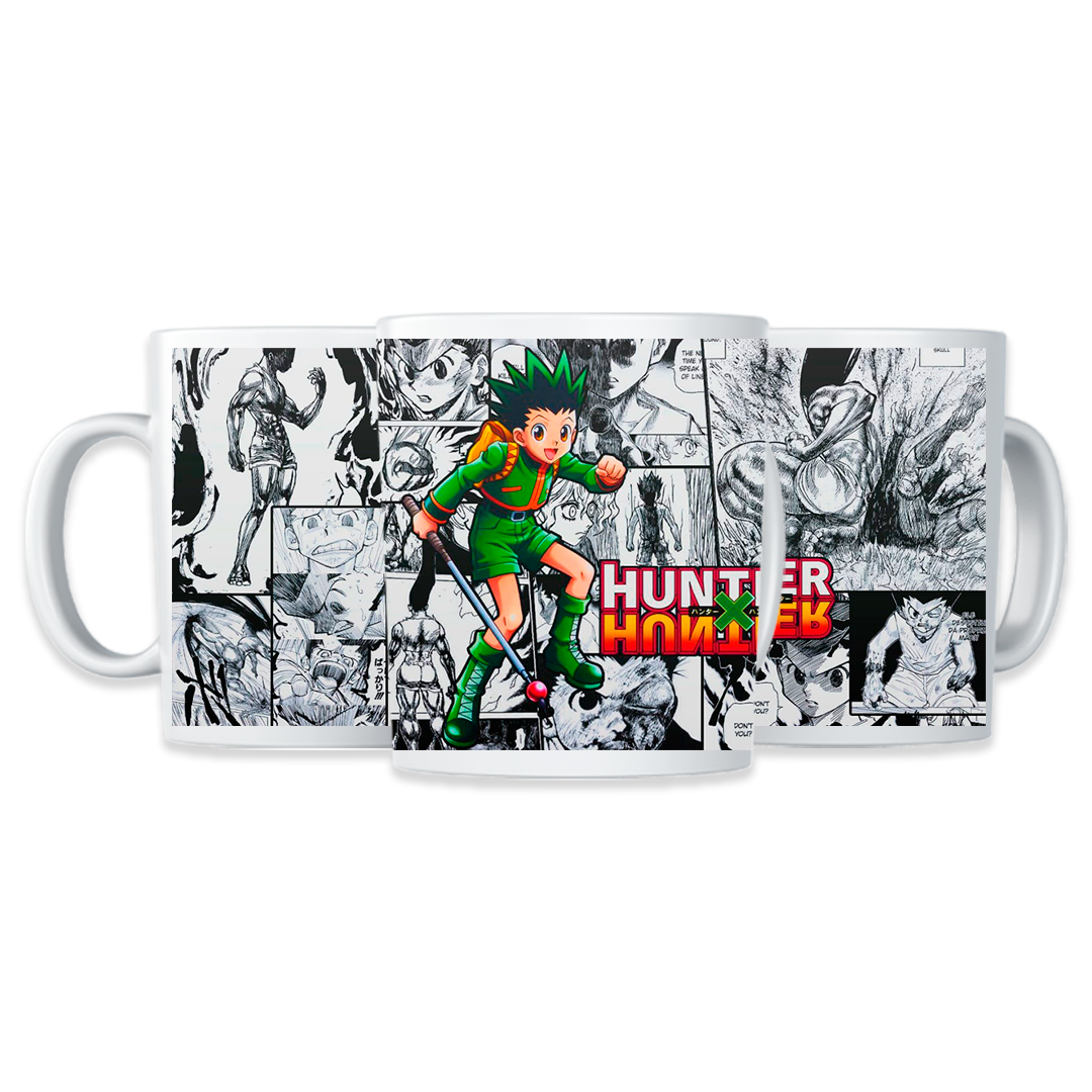 TAZA MÁGICA GON VS NEFERPITOU - HUNTER X HUNTER - 4