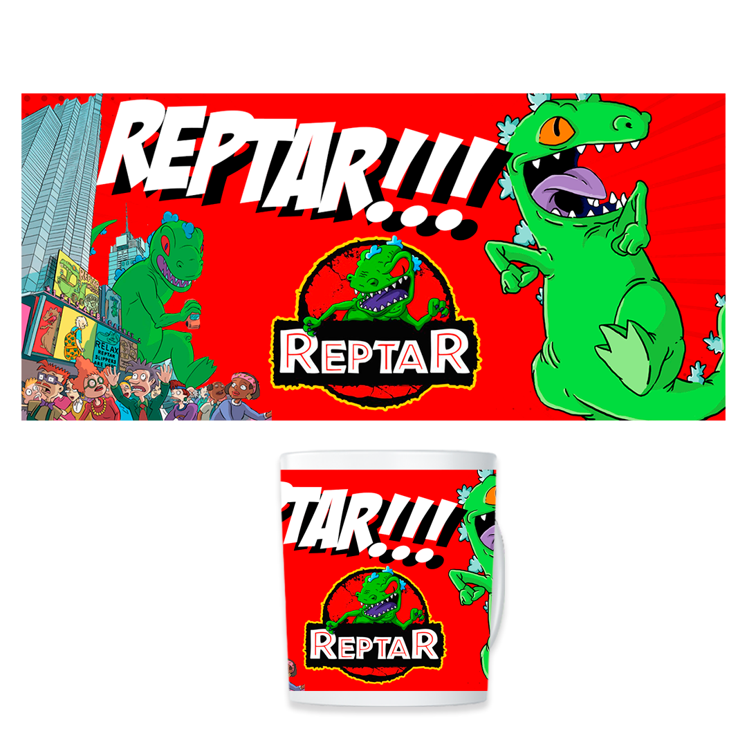 TAZA MÁGICA DE REPTAR - RUGRATS - 3