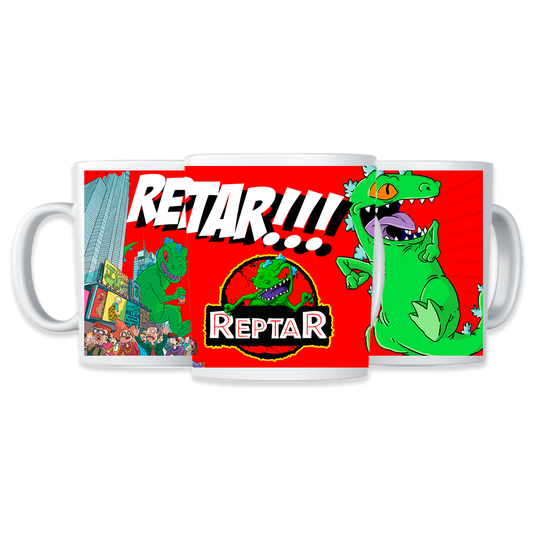TAZA MÁGICA DE REPTAR - RUGRATS - 4
