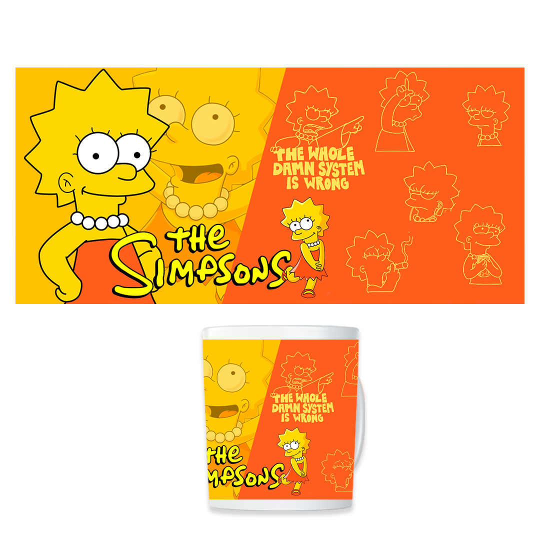 TAZA MÁGICA LISA SIMPSON - 2
