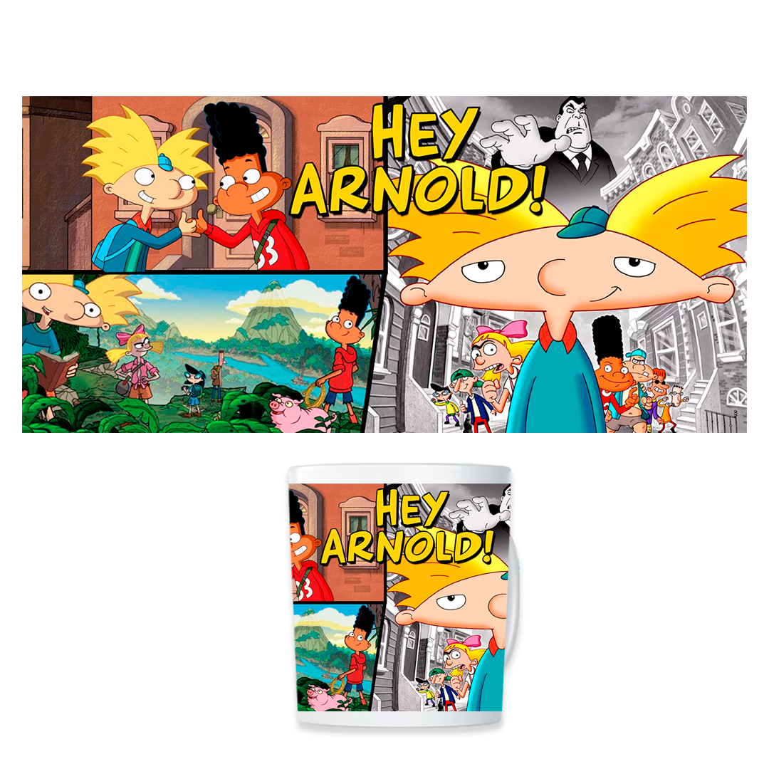 TAZA MÁGICA HEY ARNOLD! - 2
