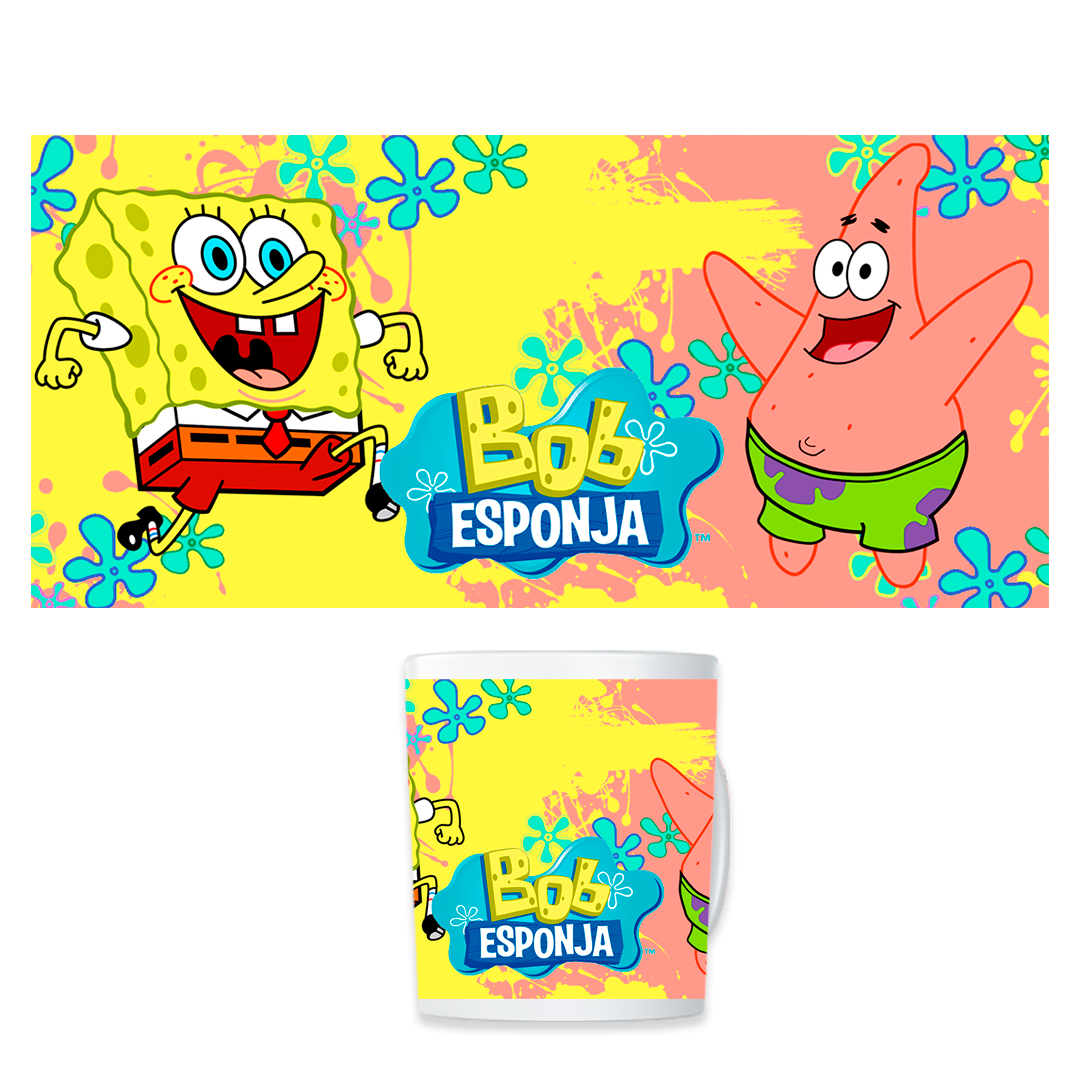 TAZA MÁGICA BOB ESPONJA - 2