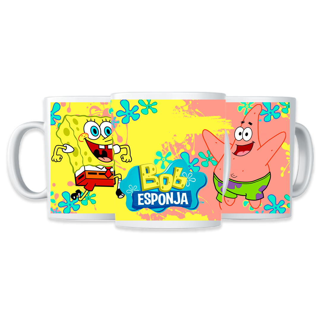 TAZA MÁGICA BOB ESPONJA - 4