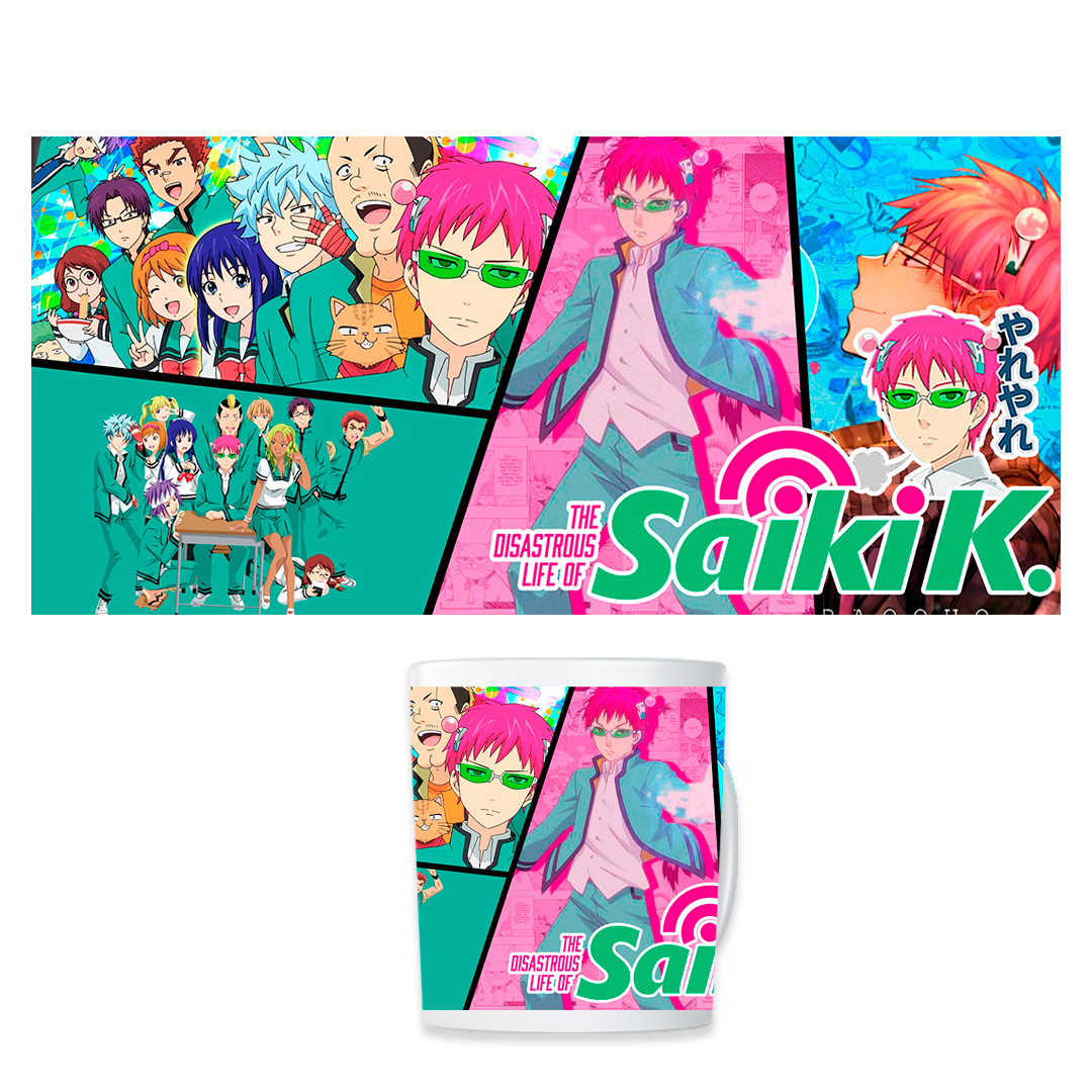 TAZA MÁGICA SAIKI K - 3