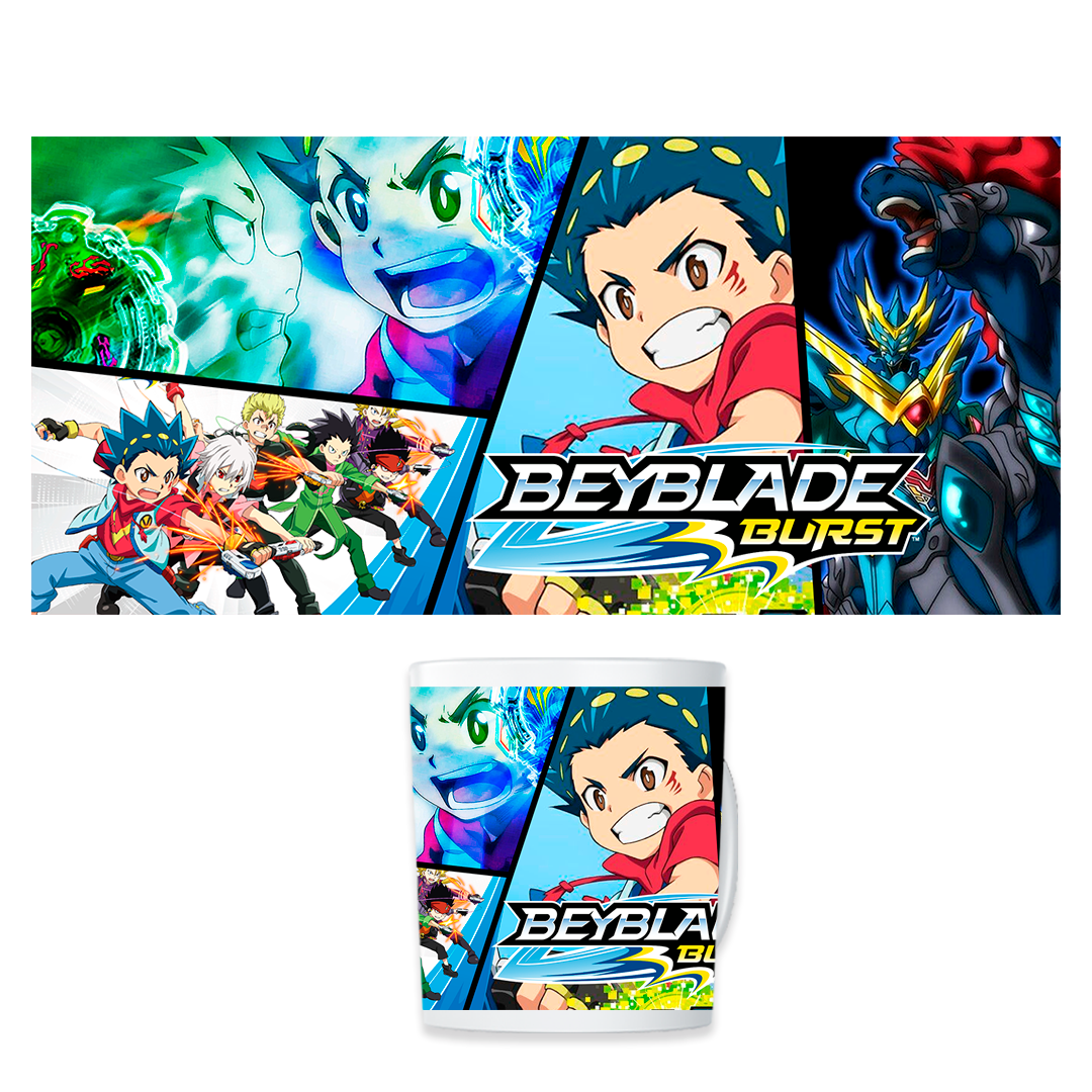 TAZA MÁGICA BEYBLADE - 3