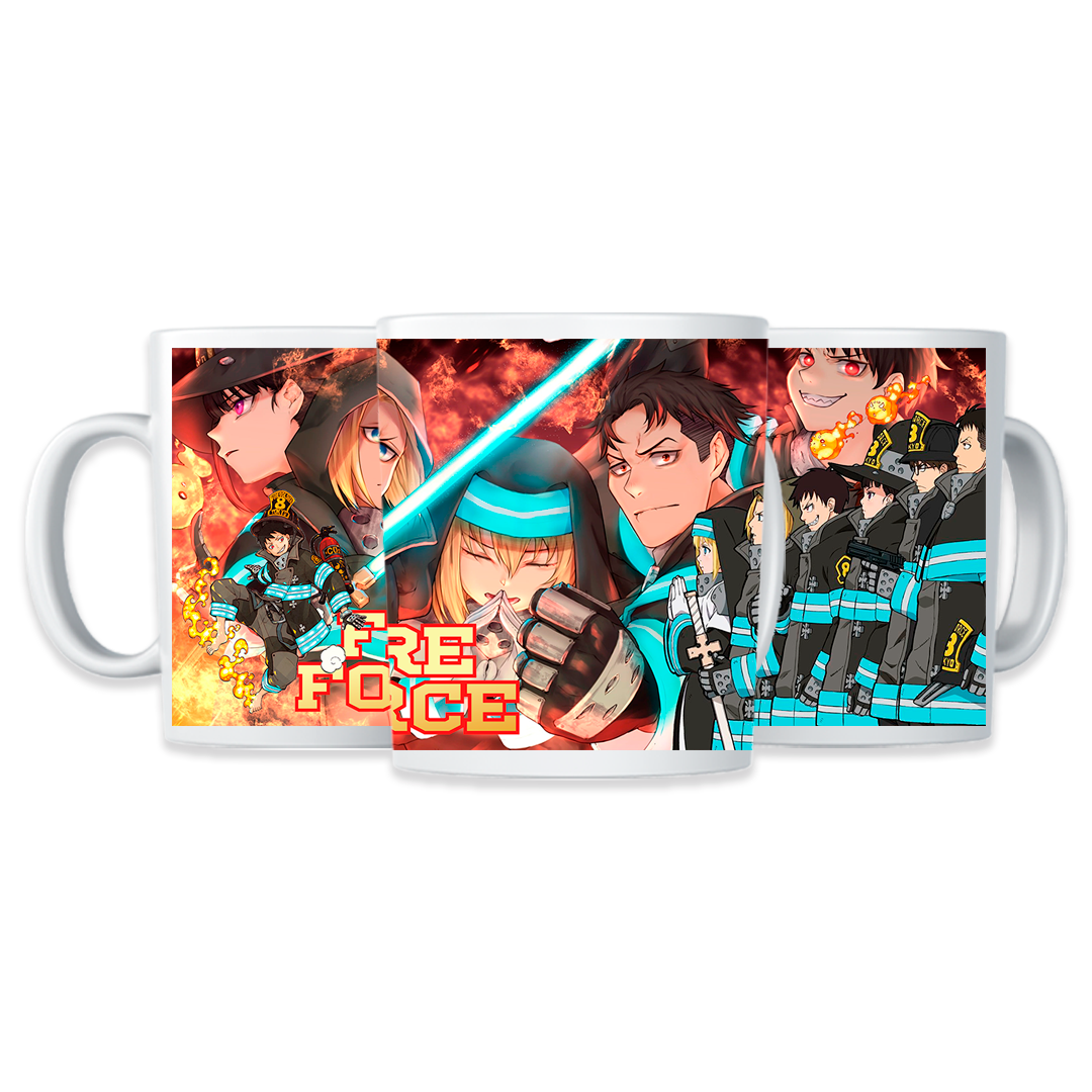 TAZA MÁGICA FIRE FORCE - 4
