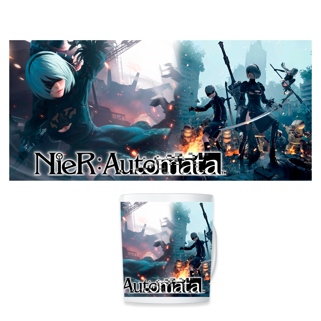 TAZA MÁGICA NIER AUTOMATA - 3