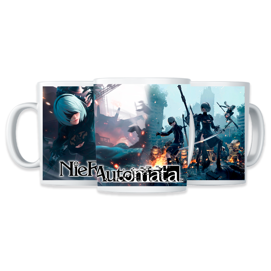 TAZA MÁGICA NIER AUTOMATA - 4