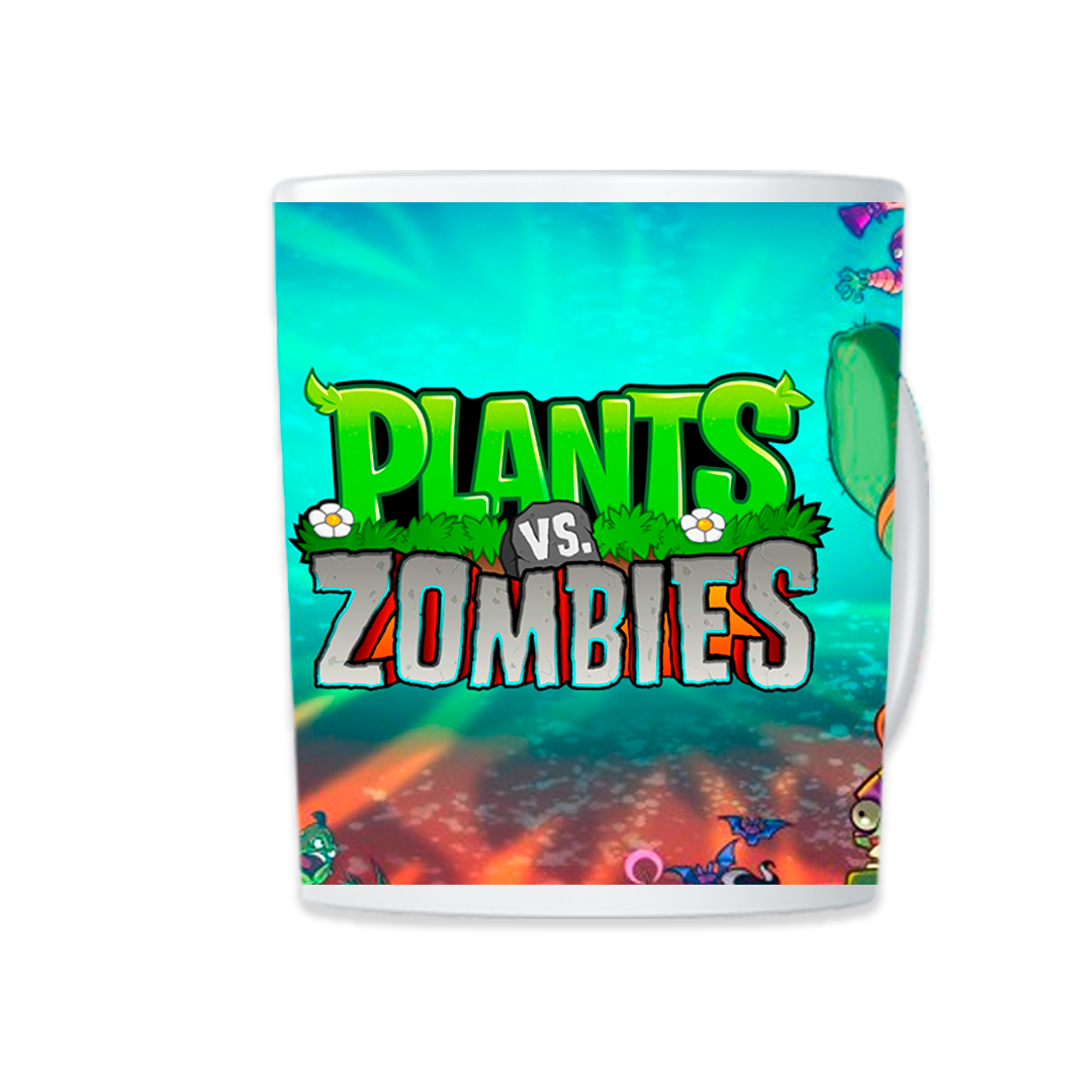 TAZA MÁGICA PLANTAS VS ZOMBIES - 2