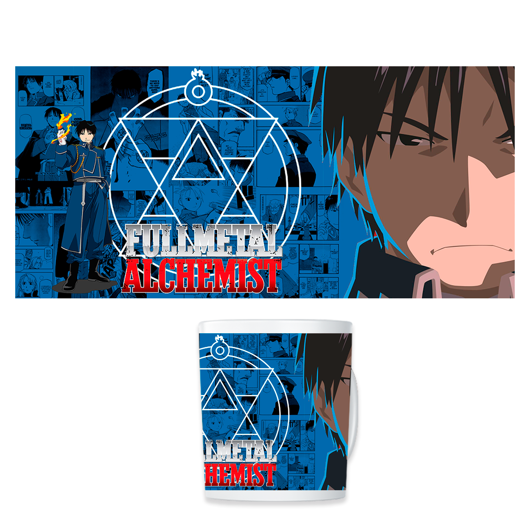 TAZA MÁGICA ROY MUSTANG - FULLMETAL ALCHEMIST - 3