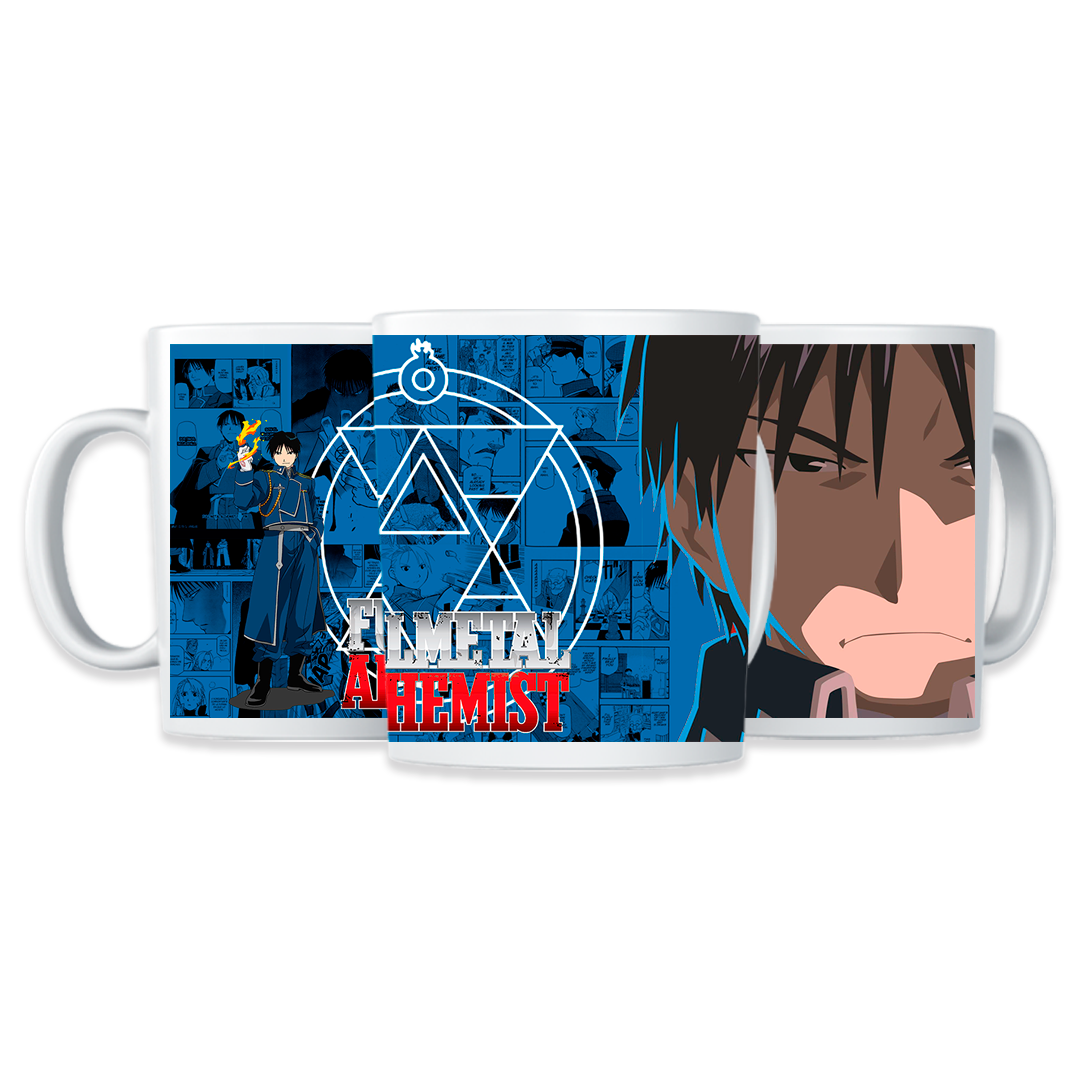 TAZA MÁGICA ROY MUSTANG - FULLMETAL ALCHEMIST - 4