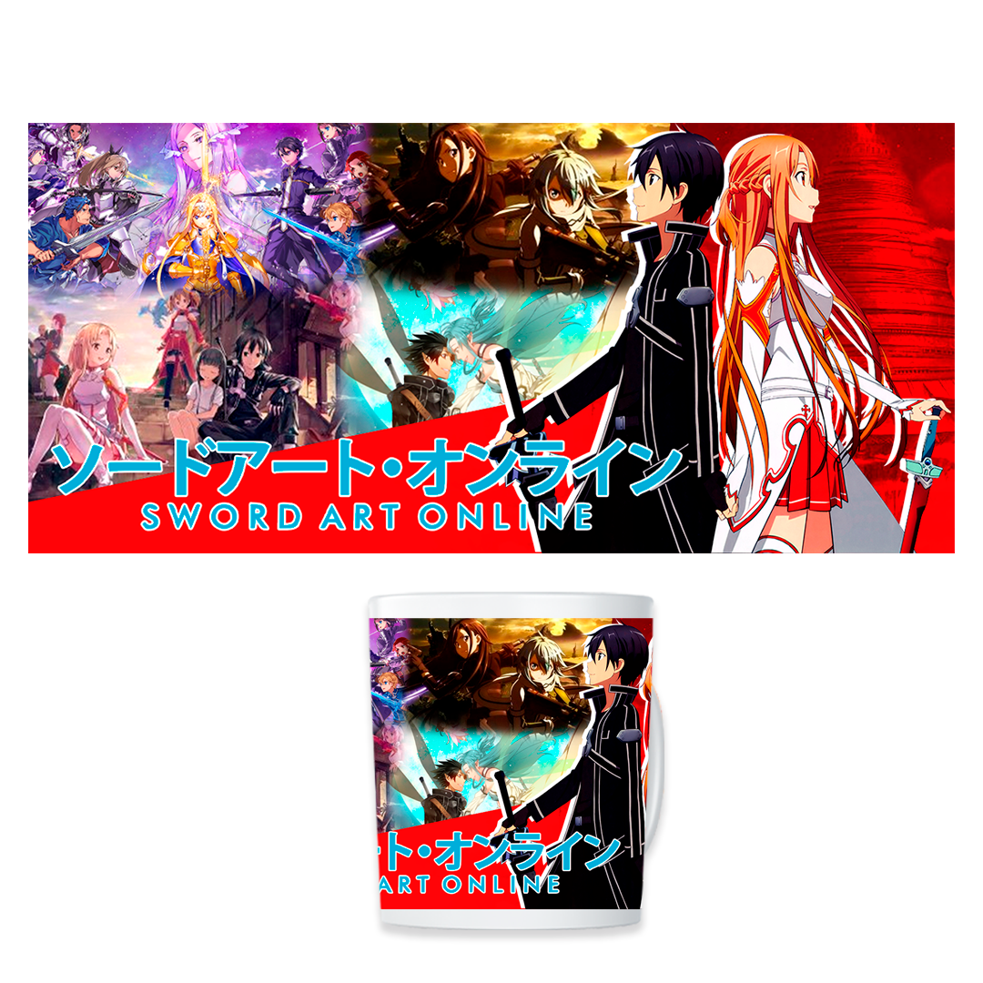TAZA MÁGICA SWORD ART ONLINE - 3