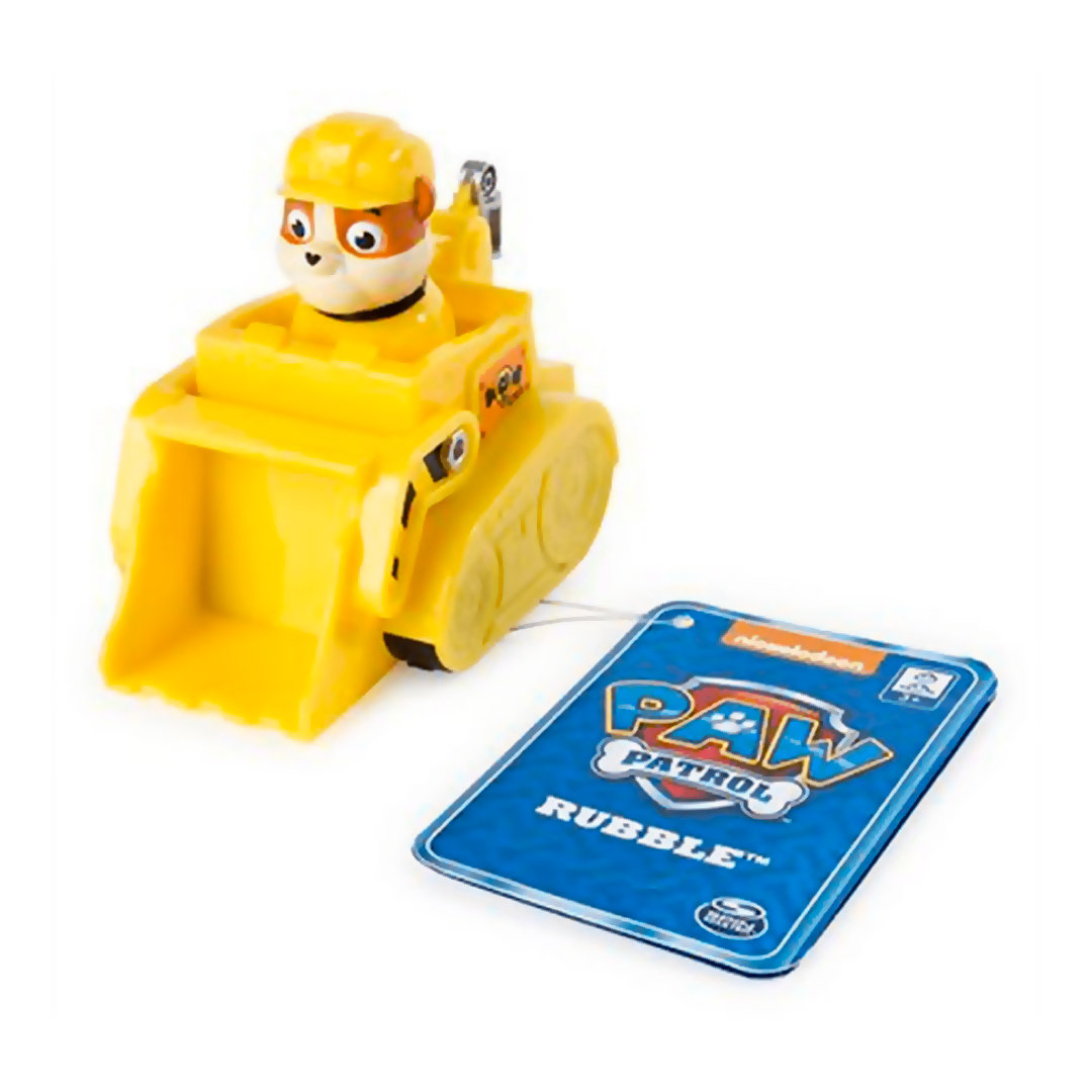 PAW PATROL PATRULLA CANINA RESCUE RACER: RUBBLE GRUA - 1