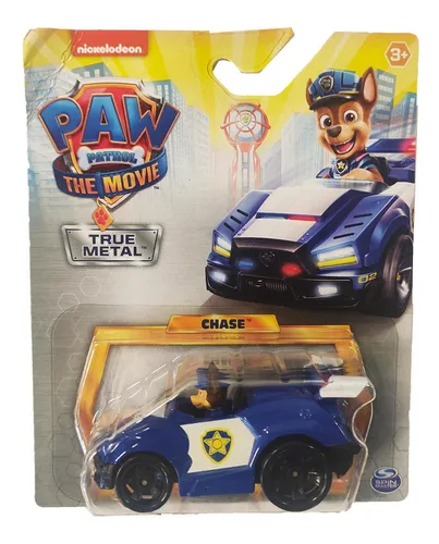 PAW PATROL PATRULLA CANINA AUTO METALICO LA PELICULA CHASE - 1