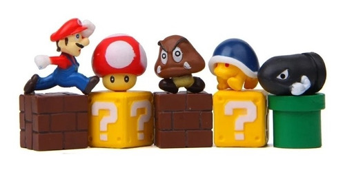 SET 10 IMANES DE SUPER MARIO - 3