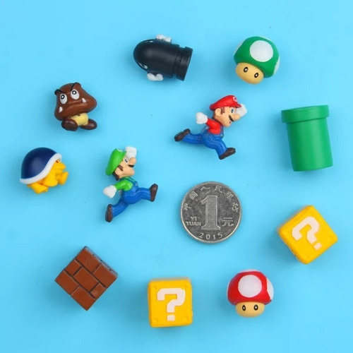 SET 10 IMANES DE SUPER MARIO - 4