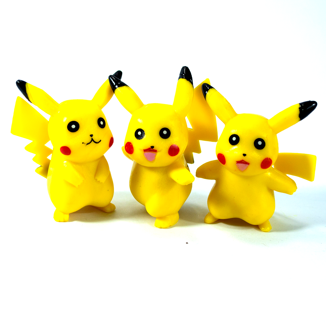 SET DE 5 FIGURAS DE PIKACHU MAESTRO POKEMON - 2