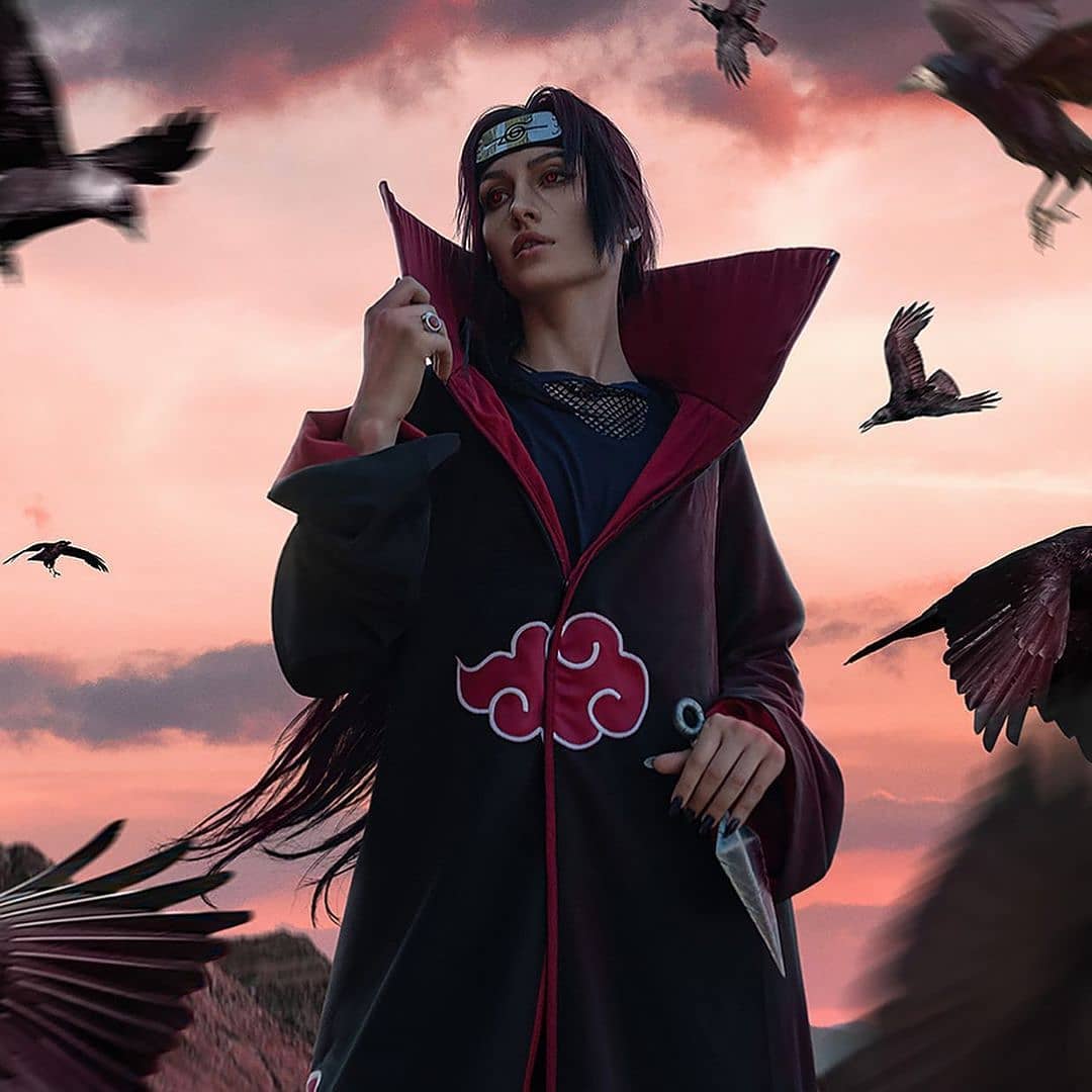 COSPLAY PELUCA  ITACHI UCHIHA NARUTO SHIPPUDEN - 2