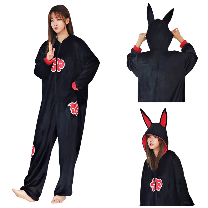 PIJAMA POLAR AKATSUKI ITACHI - NARUTO SHIPPUDEN - 3
