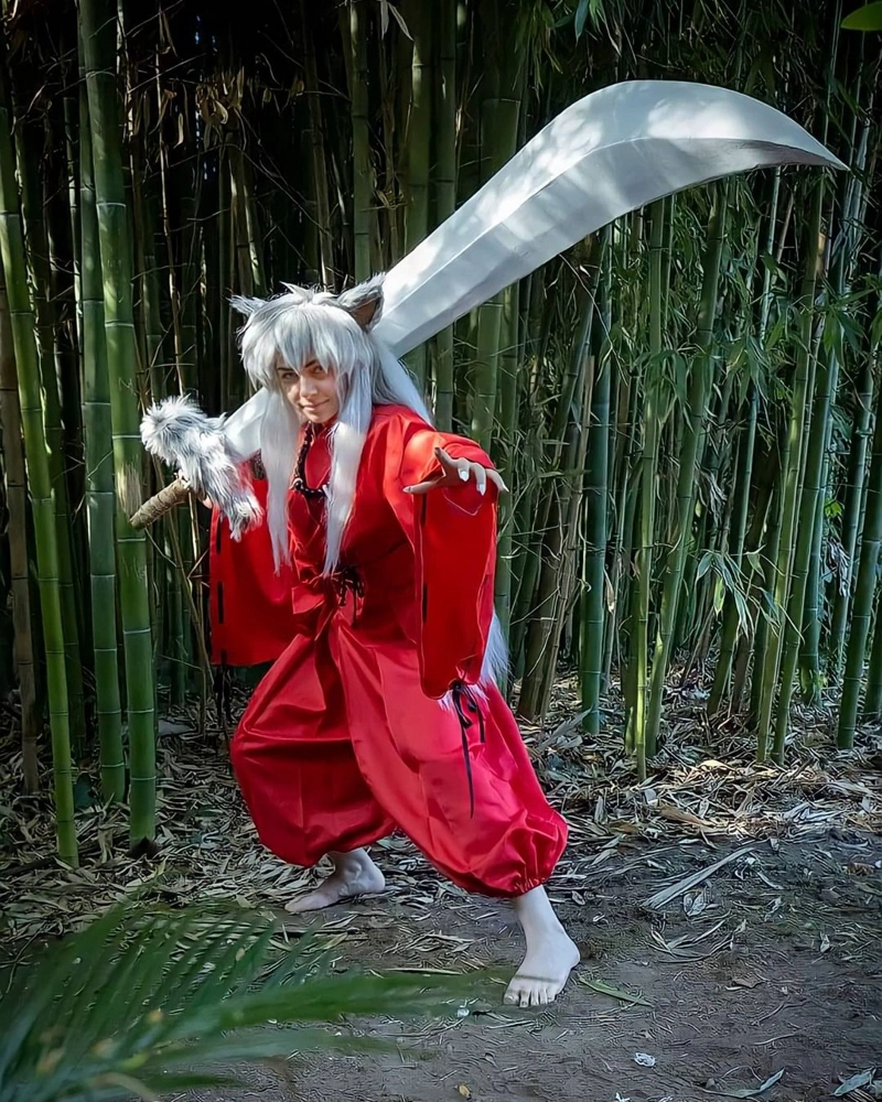 DISFRAZ COSPLAY INUYASHA HOMBRE - INUYASHA - 3