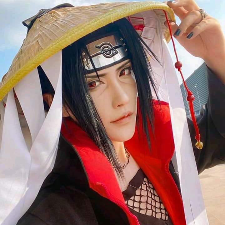 GORRO SOMBRERO COSPLAY PAJA AKATSUKI ITACHI - 4