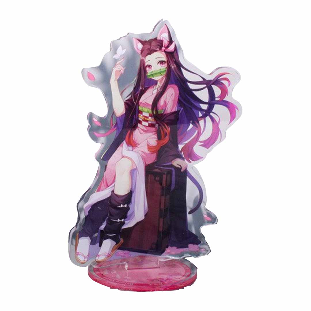 FIGURA ACRILICA ANIME NEZUKO KAMADO NEKO KIMETSU NO YAIBA - 1
