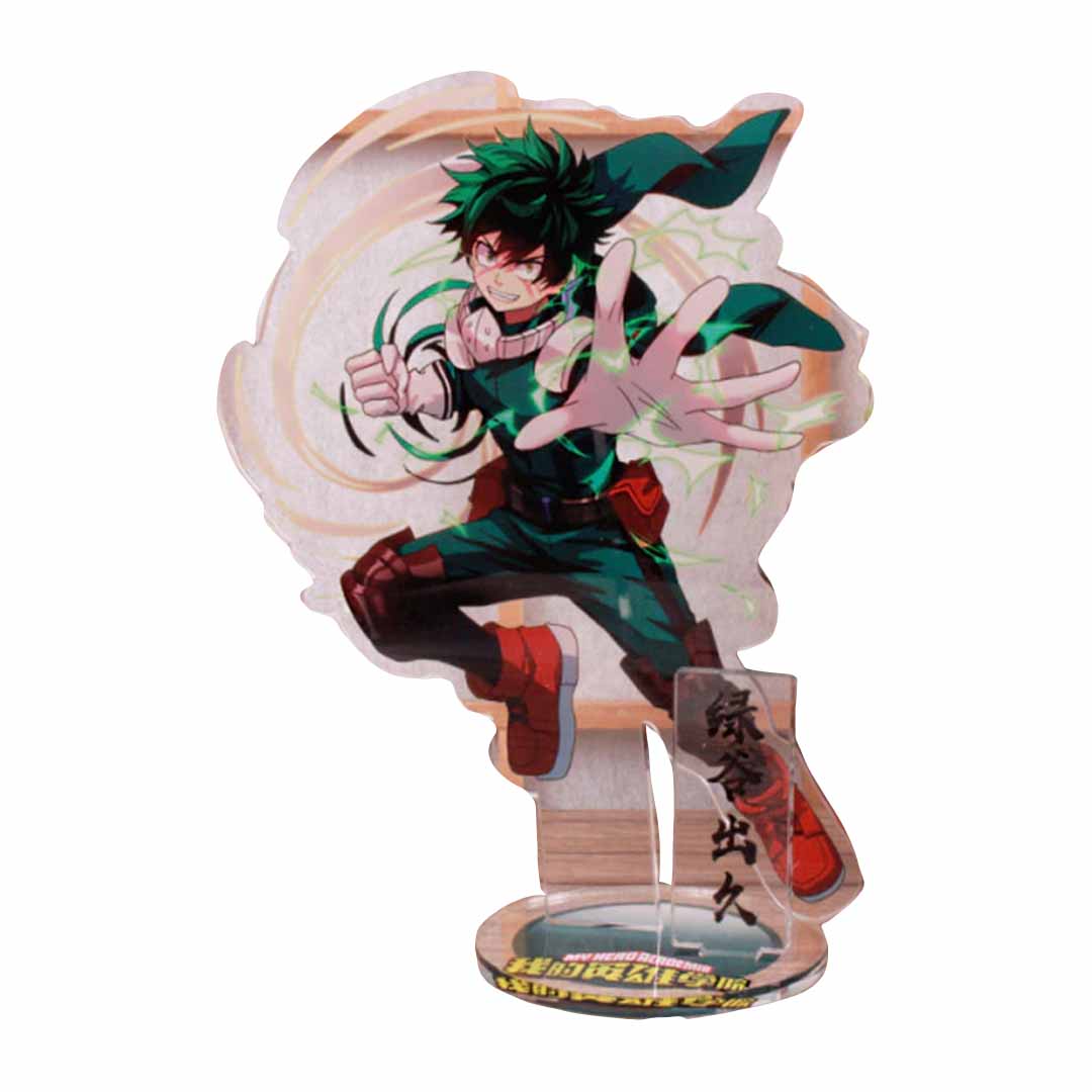 FIGURA ACRILICA ANIME DEKU IZUKU MIDORIYA BOKU NO HERO - 1