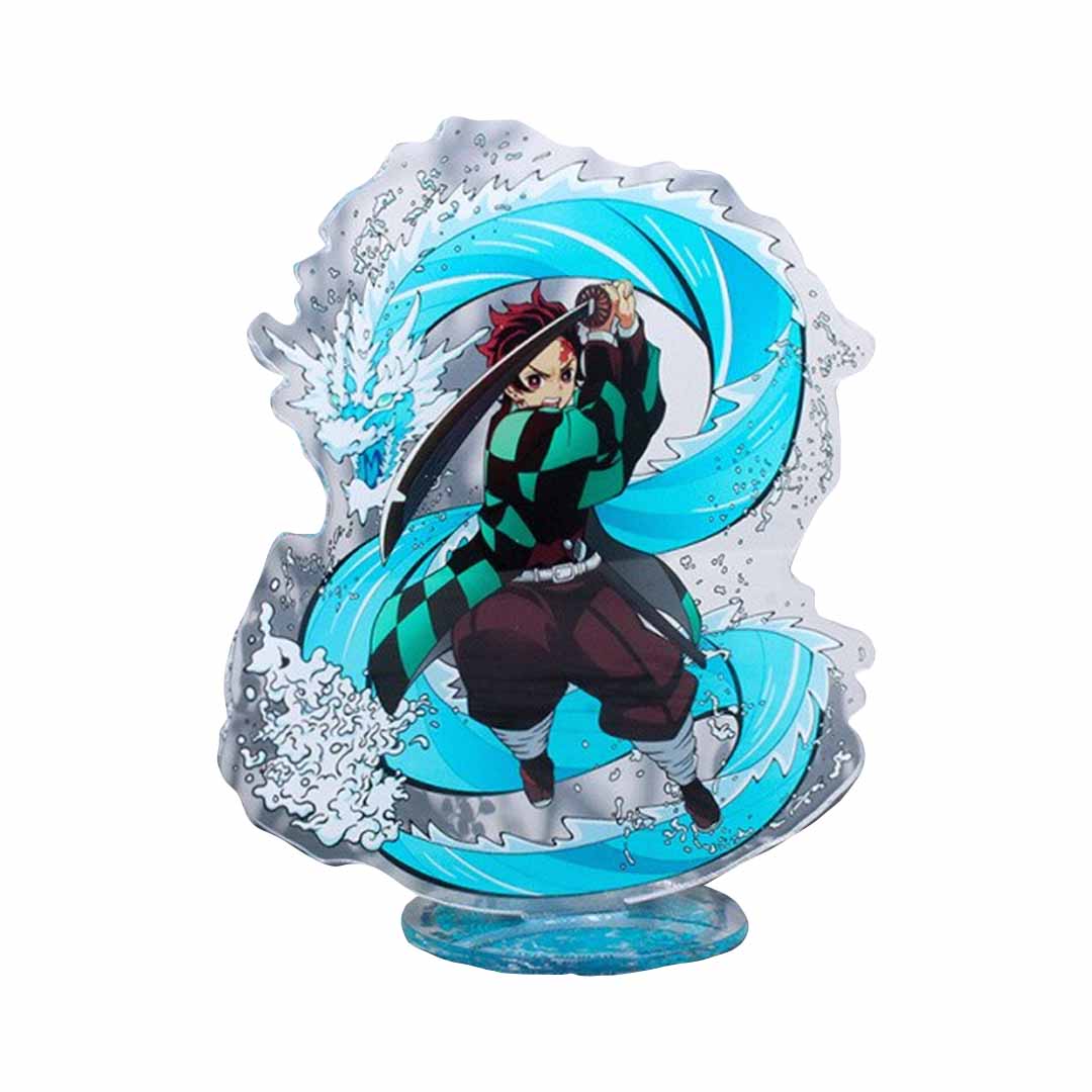 FIGURA ACRILICA ANIME TANJIRO ESPADA AGUA KIMETSU NO YAIBA - 1