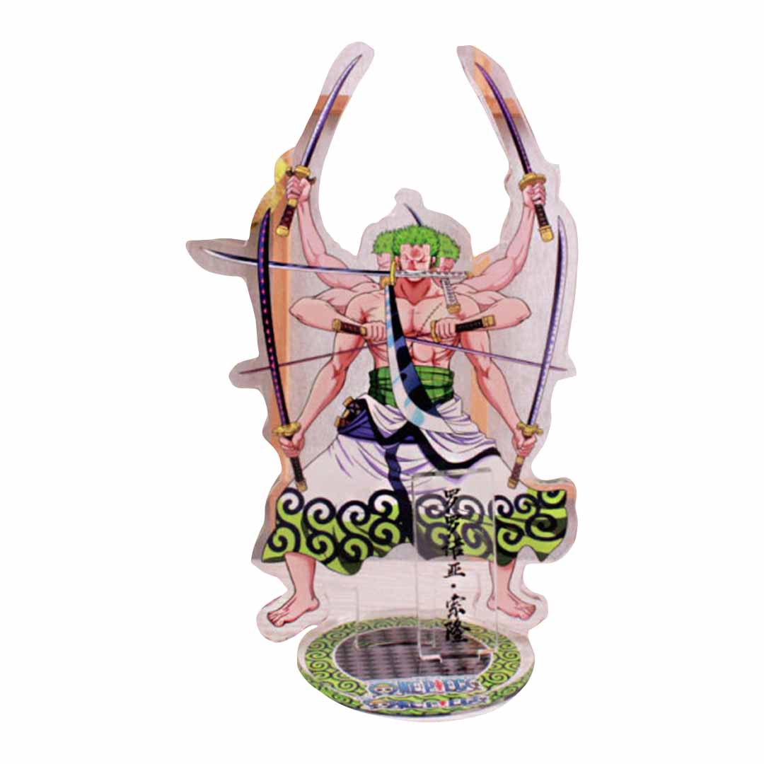 FIGURA ACRILICA ANIME ZORO SAMURAI ONE PIECE - 1