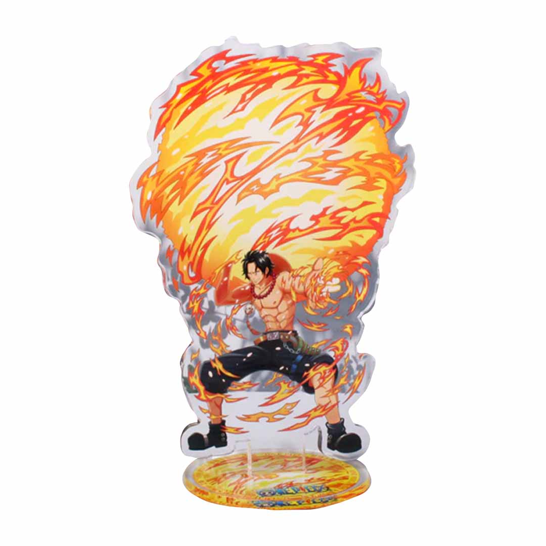 FIGURA ACRILICA ANIME PORTGAS D. ACE ONE PIECE - 1