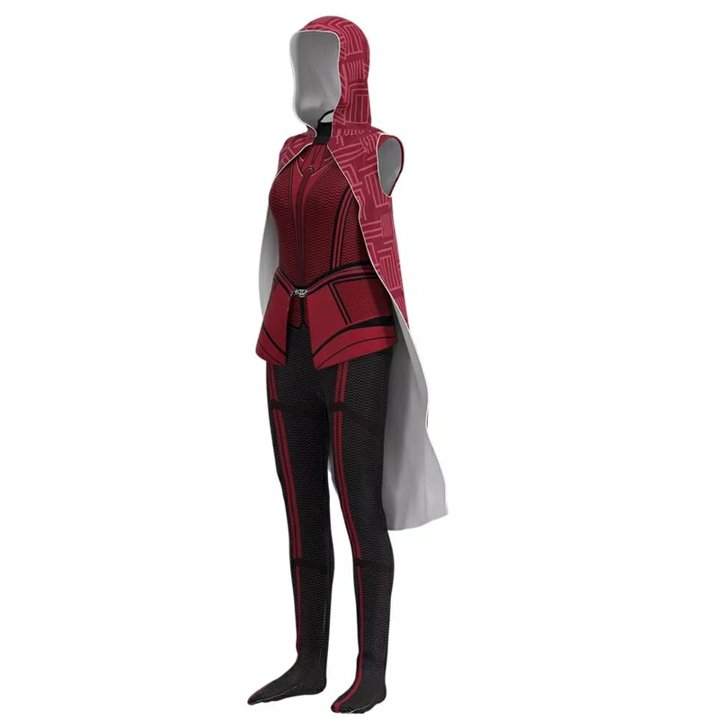DISFRAZ COSPLAY BRUJA ESCARLATA DE WANDA VISION MARVEL - 4