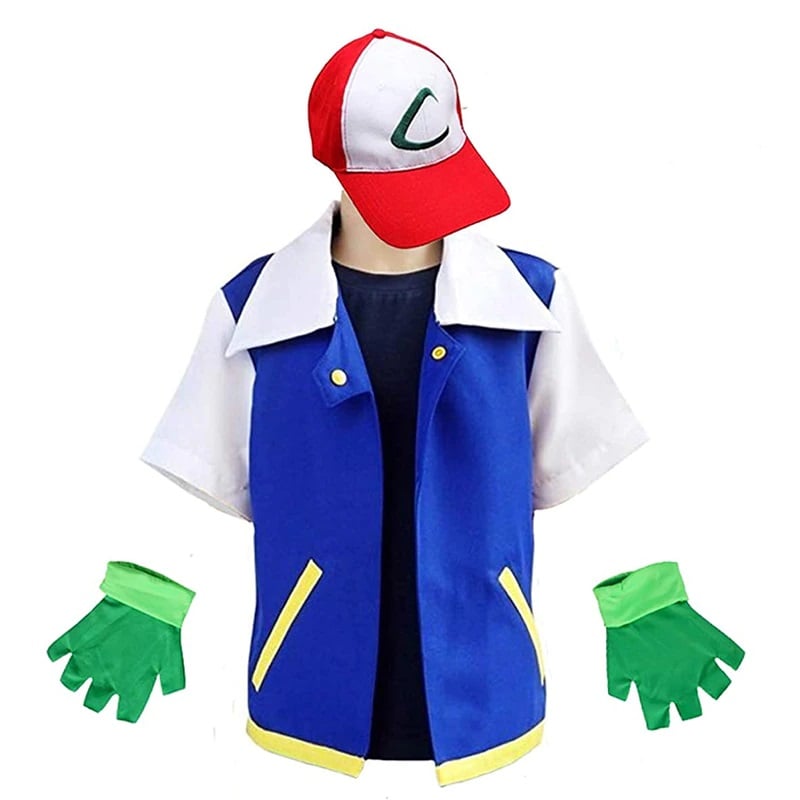 DISFRAZ DE ASH KETCHUM POKEMON PARA NIÑOS - 1