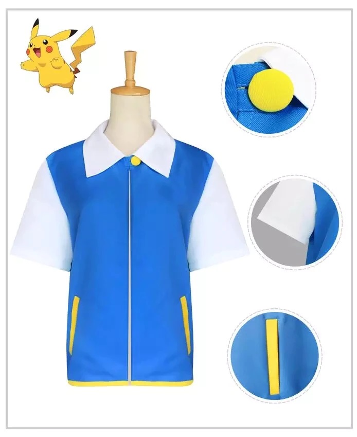 DISFRAZ DE ASH KETCHUM POKEMON PARA NIÑOS - 2