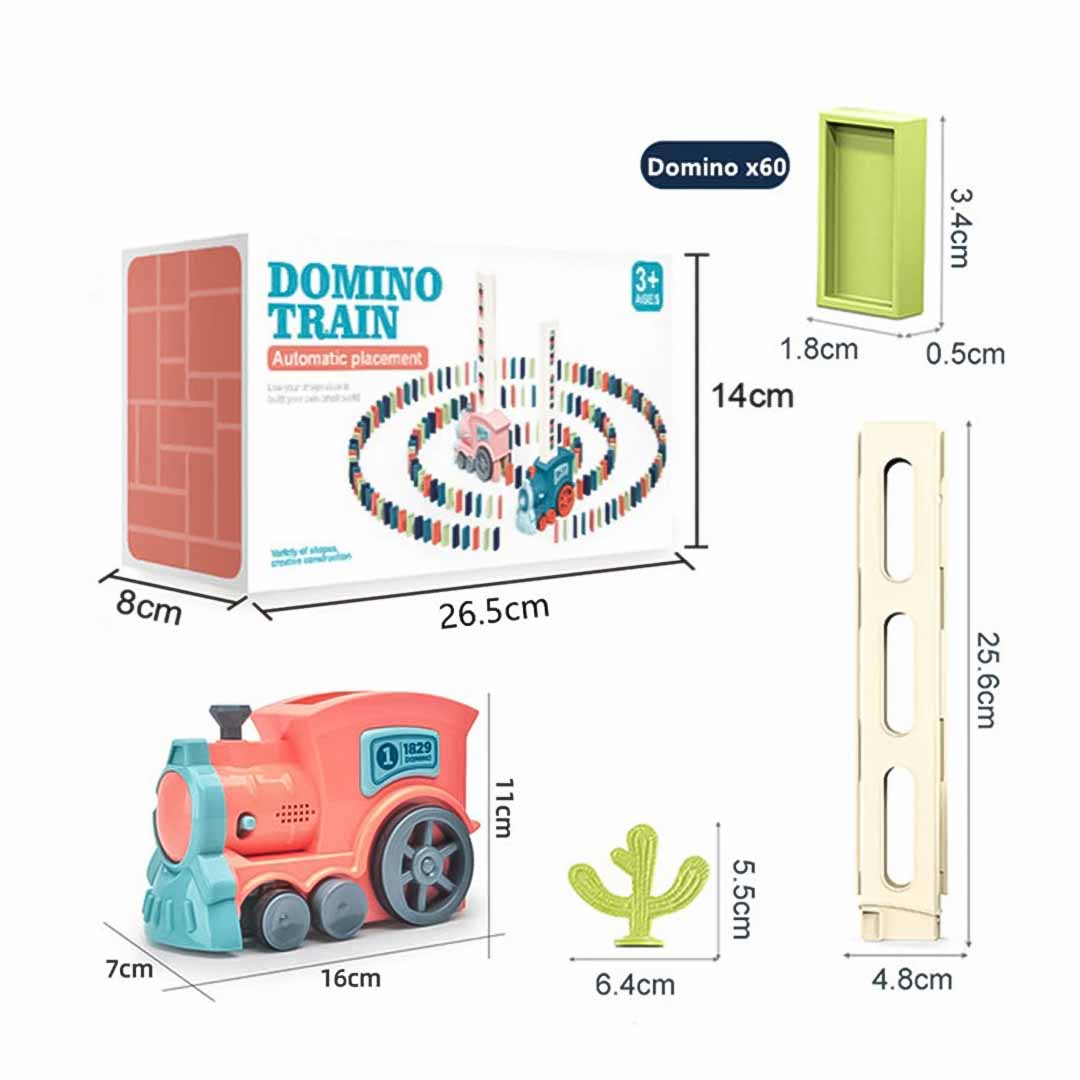 JUGUETE TRENCITO DOMINO DIDACTICO PARA NIÑOS - 1