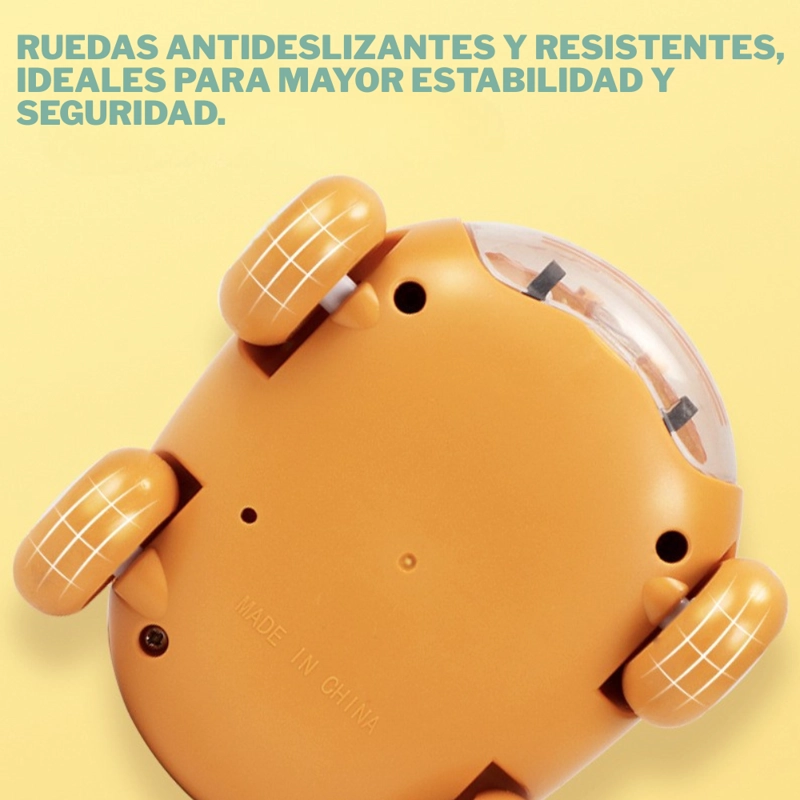JUGUETE SET 3 AUTOS LANZADOR ANIMALES MONTESORRI DIDACTICO - 6