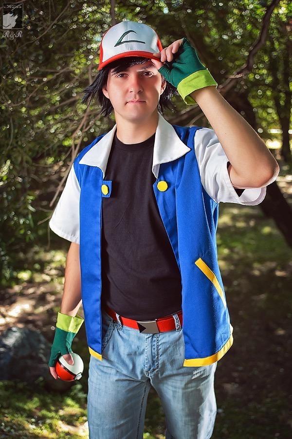 DISFRAZ DE ASH KETCHUM POKEMON PARA ADULTO - 1
